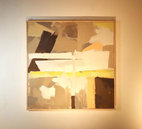 #522 This Way and That in Oil 22x22