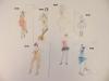 #1163 #1164 #1165 #1166 #1167 #1168 Fashion Models 5x7/8x11