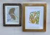 #2275 Ginko Leaves 9x7 #2276 Yucca and Plants 10x12