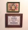 #3709, #4042 Owl, Mom, embroidery and needlepoint