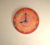 #3753 Hand-Painted Clock 13x13