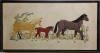 #81 Horses Embroidery 13x25